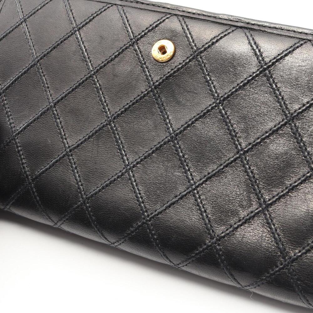 CHANEL Black Lambskin Leather Wallet - Picture 10 of 12
